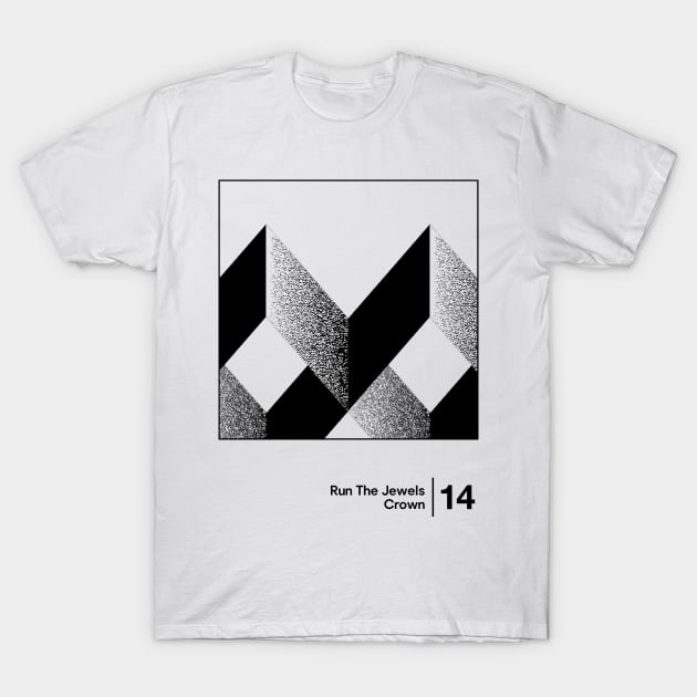 Run The Jewels / Minimal Style Graphic Artwork Design T-Shirt by saudade